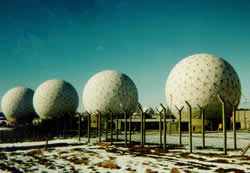 RAF Menwith Hill near Harrogate